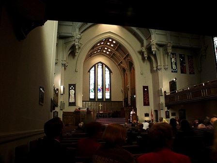 Interior View with Ascension Window