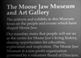Information Sign for Moose Jaw Museum and Art Gallery