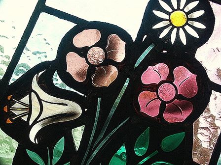 Flowers in the style of Matisse (detail)