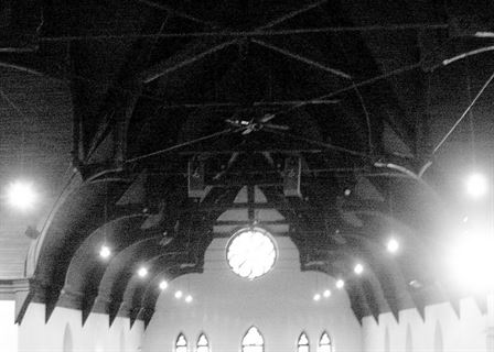 Nave Ceiling with Curved Beams