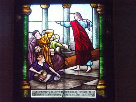 Jesus Drives the Money Lenders From the Temple