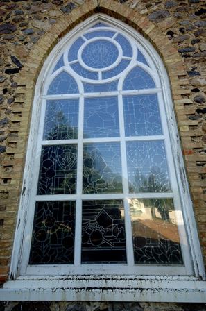 Large Gothic Window, Exterior