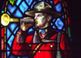 Mountie with Trumpet (detail)