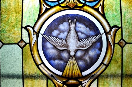Holy Spirit Roundel (detail)