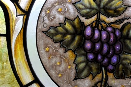 Bunch of Grapes Roundel (detail)