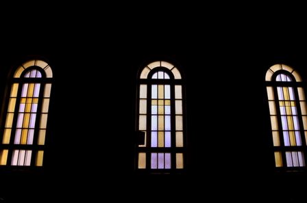 Three Coloured Windows