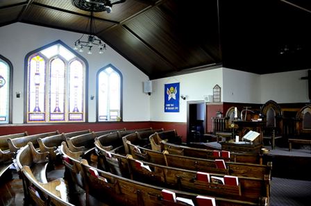 Windows and Pews