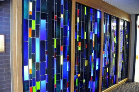 Stained Glass Wall