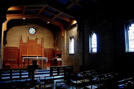 Interior of the Chapel of the Prince of Peace