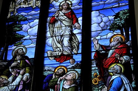 Blue Sky Jesus and Apostles (detail)