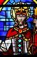 Christ with Dalle de Verre Jewels (detail) 