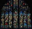 Gothic-Style "Sermon on the Mount" Window