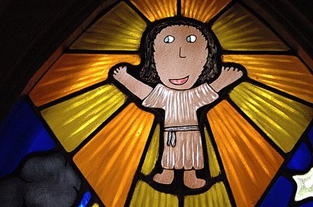 Radiant Baby Jesus (detail)