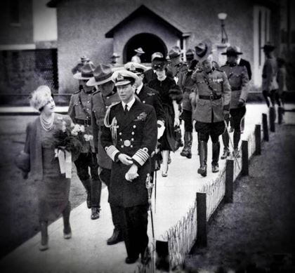 King Ceorge V! at RCMP Chapel, 1939