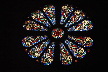 Rose Window, West Transept